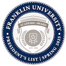Franklin University Spring 2025 badge